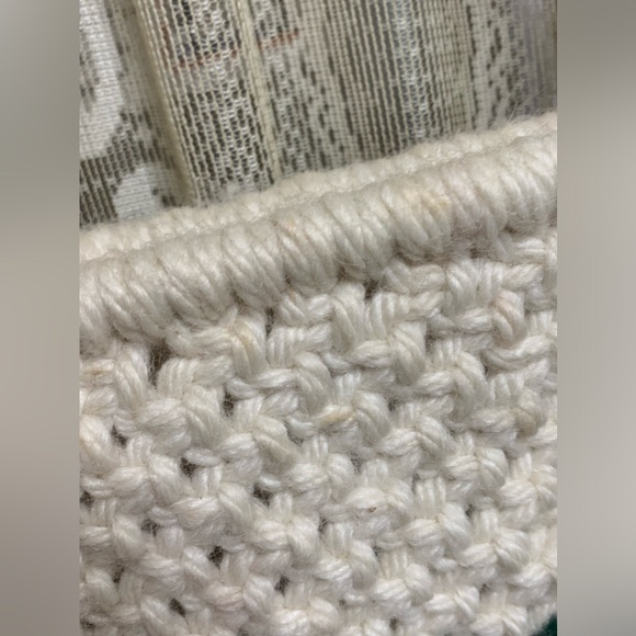 HANDMADE MACRAME’ PURSE SHOULDER BAG - Picture 5 of 5